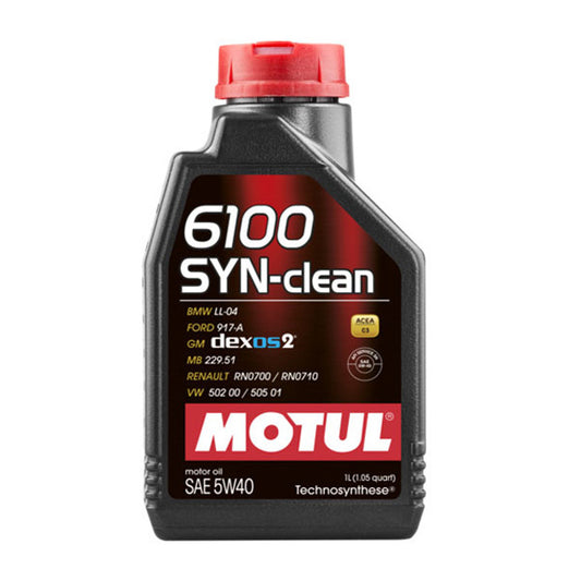 OLIO MOTORE MOTUL 6100 SYN CLEAN 5W-40
